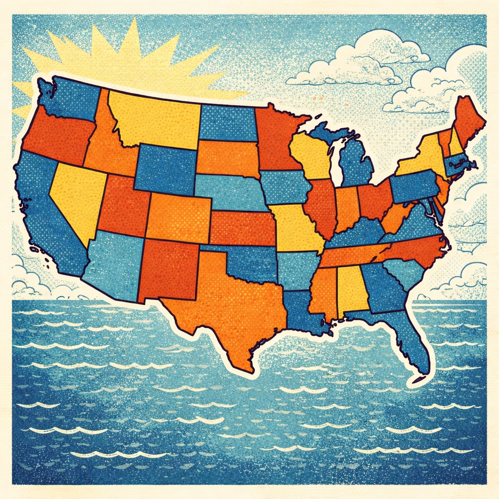 The 5 Best States for Pickleball
